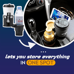 All Purpose Car Cup Holder And Organizer