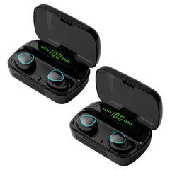 TWS BLUETOOTH 5.1 EARPHONES WATERPROOF CHARGING BOX